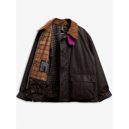 《Barbour × Paul Smith》【TRANSPORT / トランスポート】Window Pane ワックス ショート ジャケット