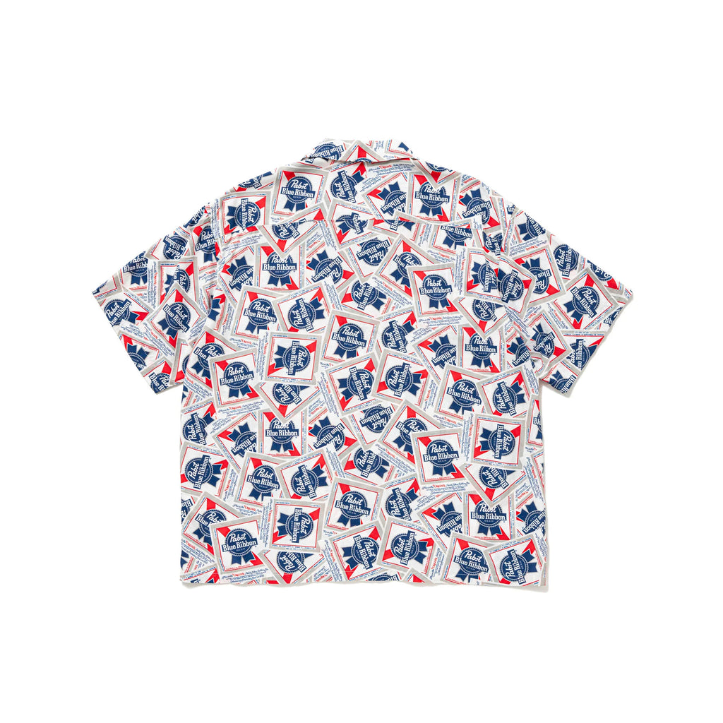 BEDWIN & THE HEARTBREAKERS Pabst Ex. S/S OPEN COLLAR SHIRT "COLIN"