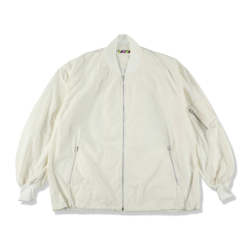 is-ness MILITARY ZIP SHIRT