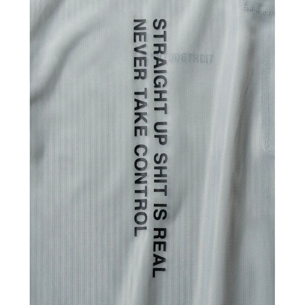 TIGHTBOOTH LABEL LOGO SHEER PARKA