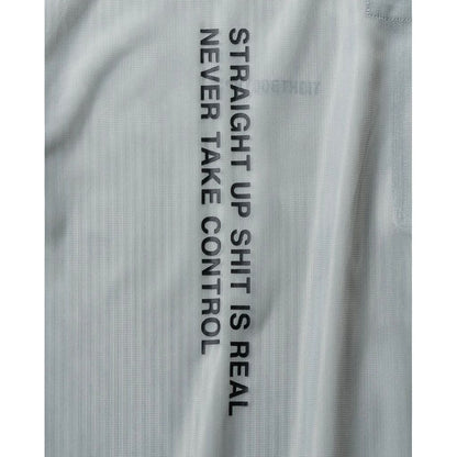 TIGHTBOOTH LABEL LOGO SHEER PARKA