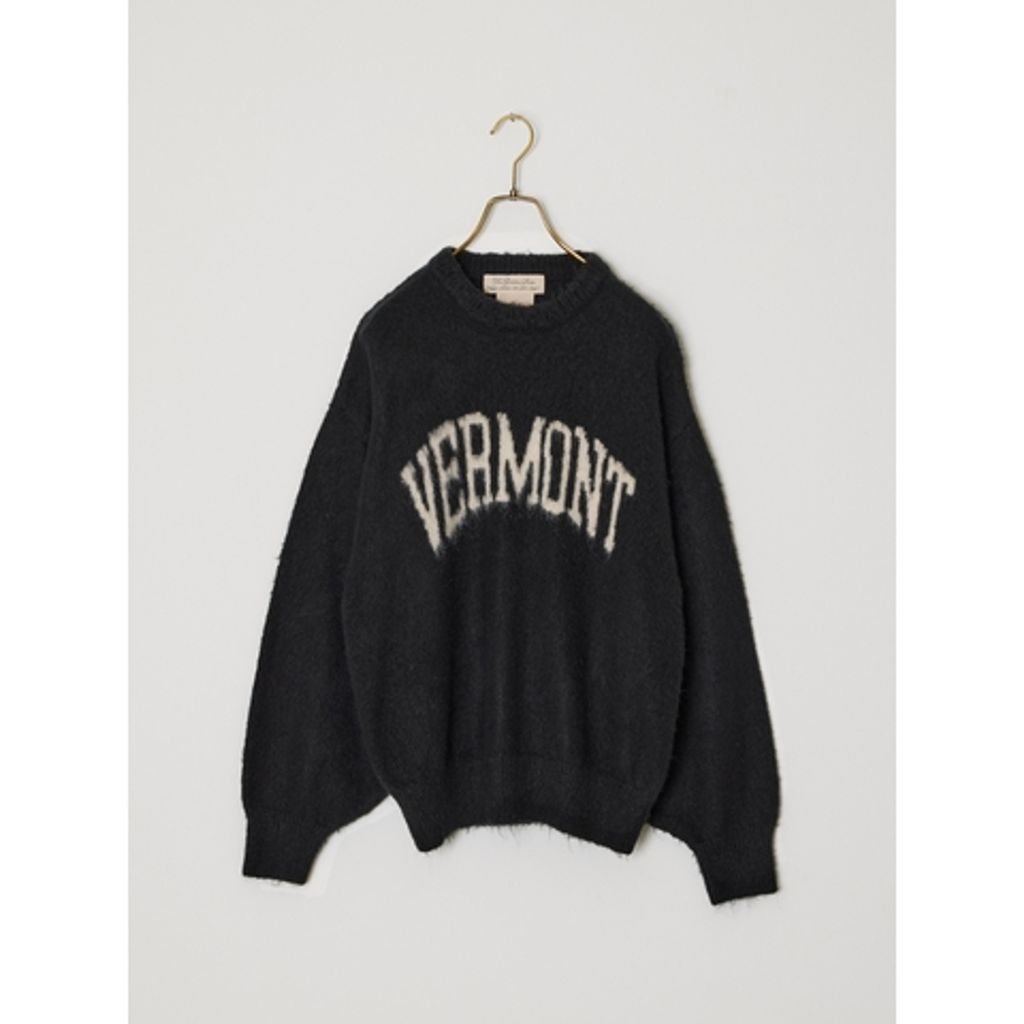 REMI RELIEF 起毛ニットクルー(VERMONT)ニット