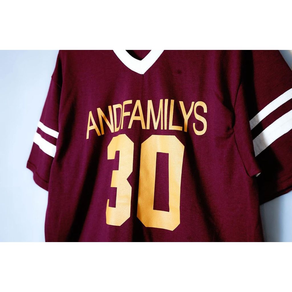 ANDFAMILYS Sleeve Stripe Tee -No.30
