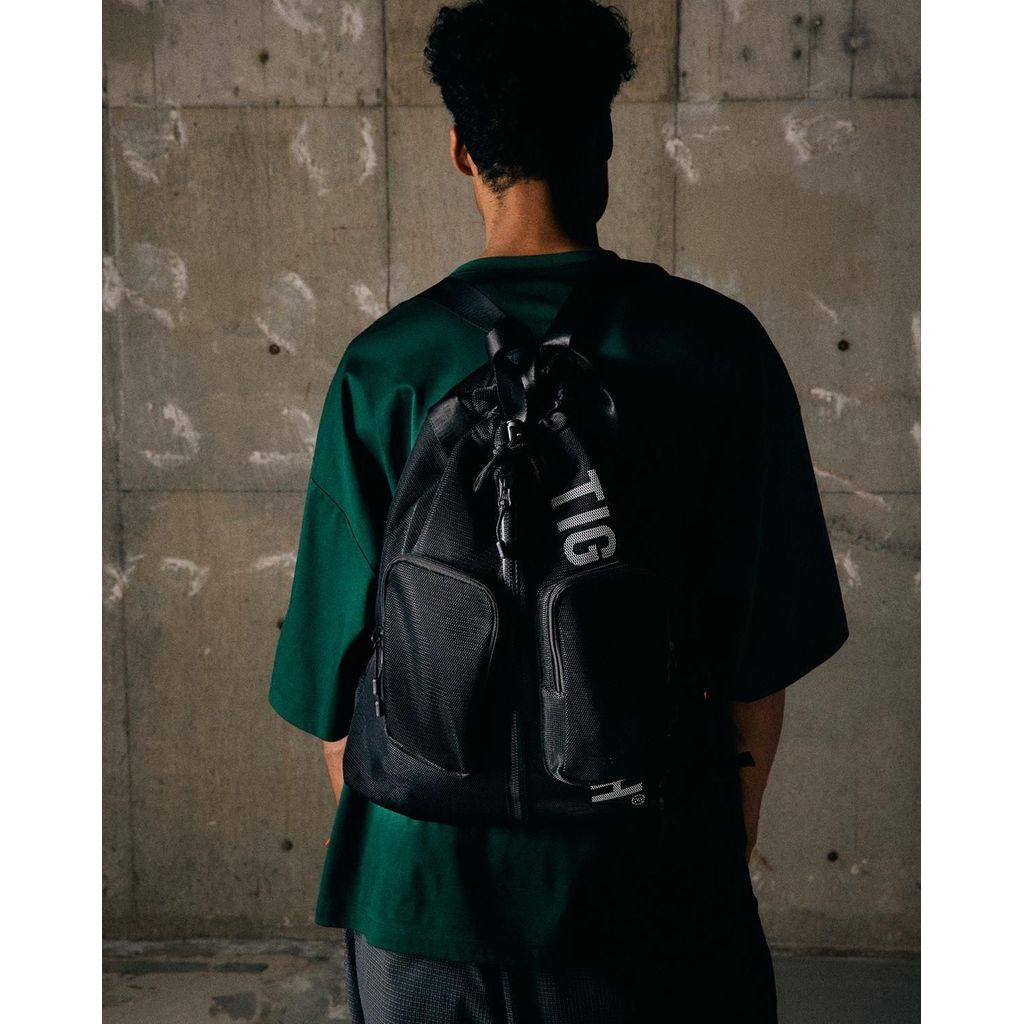 TIGHTBOOTH LOGO MESH KNAPSACK