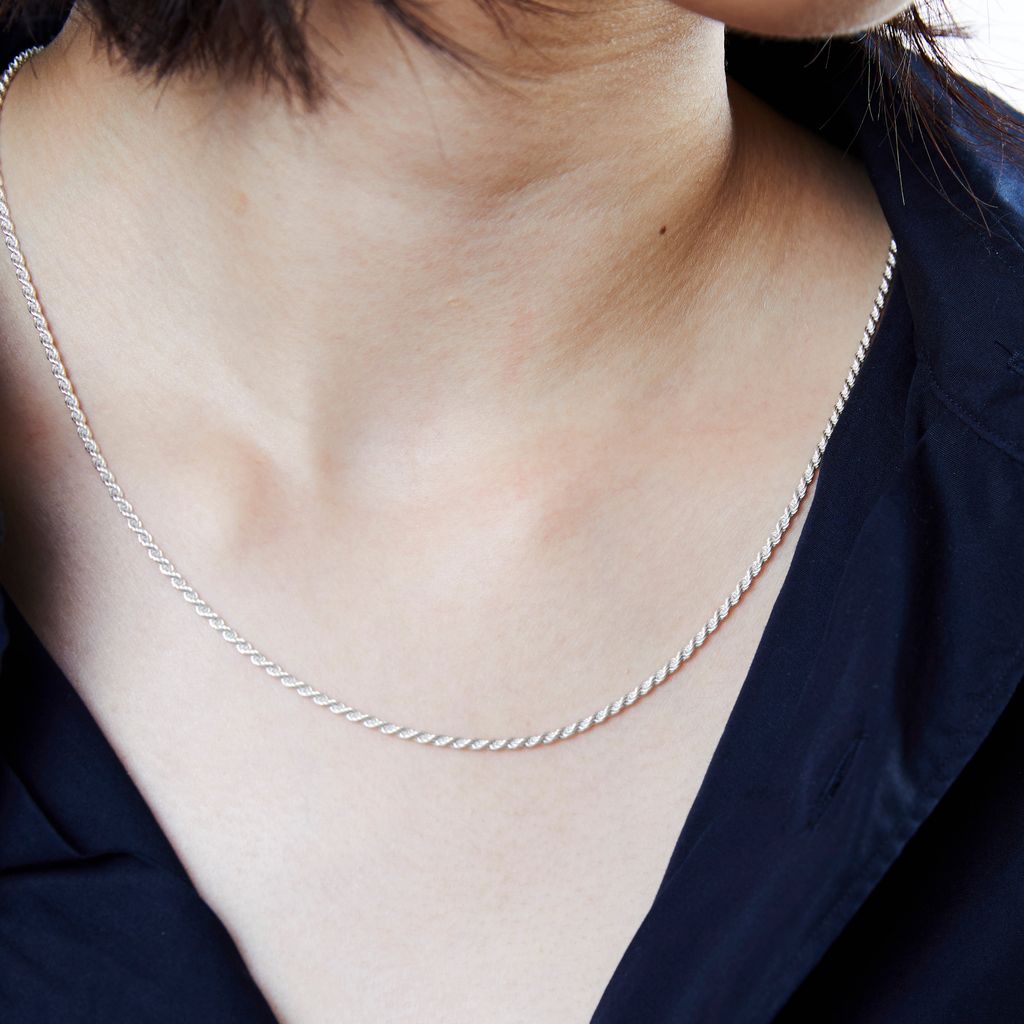 XOLO JEWELRY French Rope Link Necklace 50cm