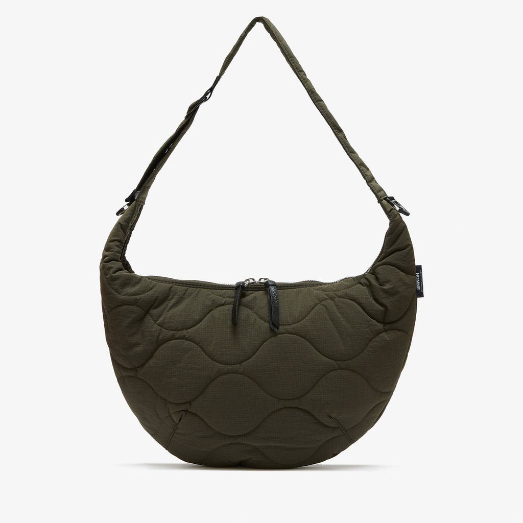 COMME des GARCONS HOMME Nylon Rip-Stop Quilting Bags（KAHKI）