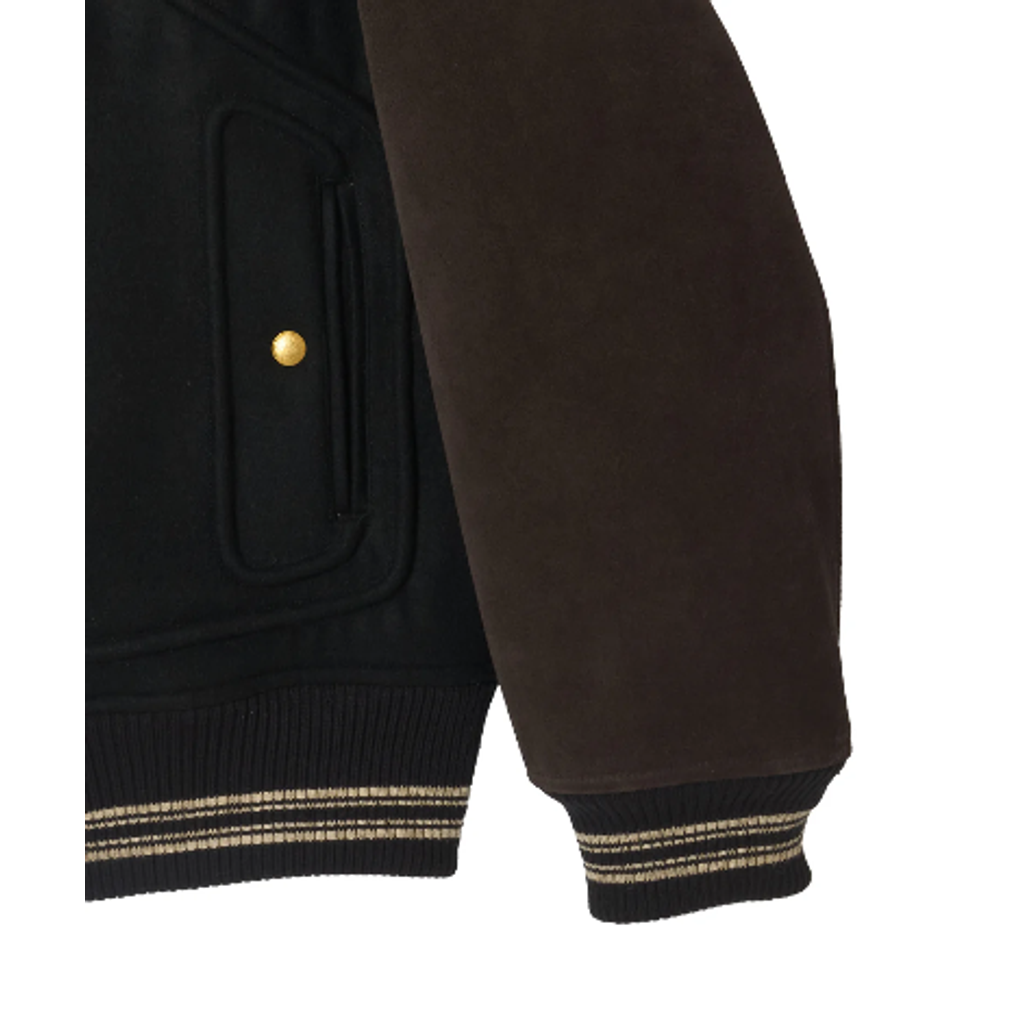 SUGARHILL LEATHER STUDIUM JACKET