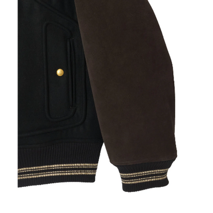 SUGARHILL LEATHER STUDIUM JACKET