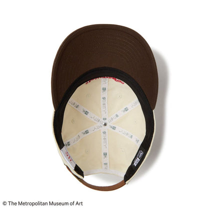 NEW ERA  9THIRTY The Met レザーストラップ クローム ウォルナットバイザー