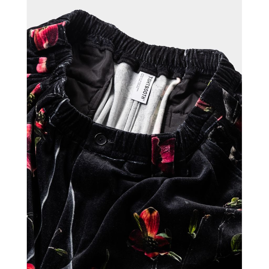 TIGHTBOOTH DOGWOOD VELOUR BALLOON PANTS – MAROON WEBSTORE