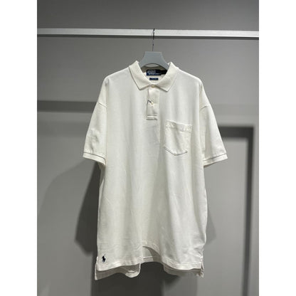 訳あり  POLO RALPH LAUREN ビッグ フィット メッシュ ポロシャツ