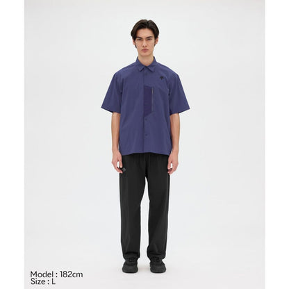 DESCENTE ALLTERRAIN 81 WIND SHELL H/S SHIRT PB