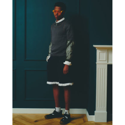 NICK GEAR Sweat Frill Shorts