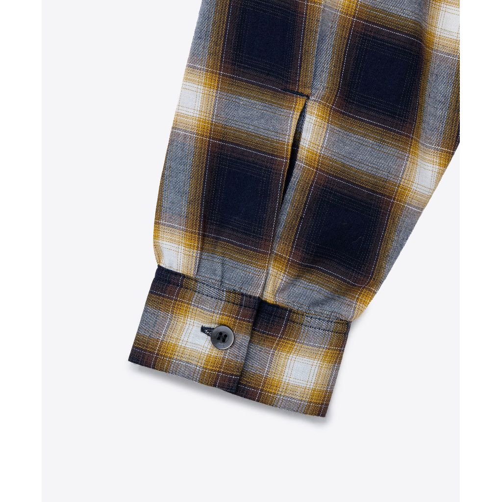 BEDWIN & THE HEARTBREAKERS FIVE BROTER Ex. L/S CHECK SHIRT "VIN"
