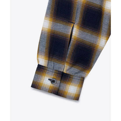 BEDWIN & THE HEARTBREAKERS FIVE BROTER Ex. L/S CHECK SHIRT "VIN"