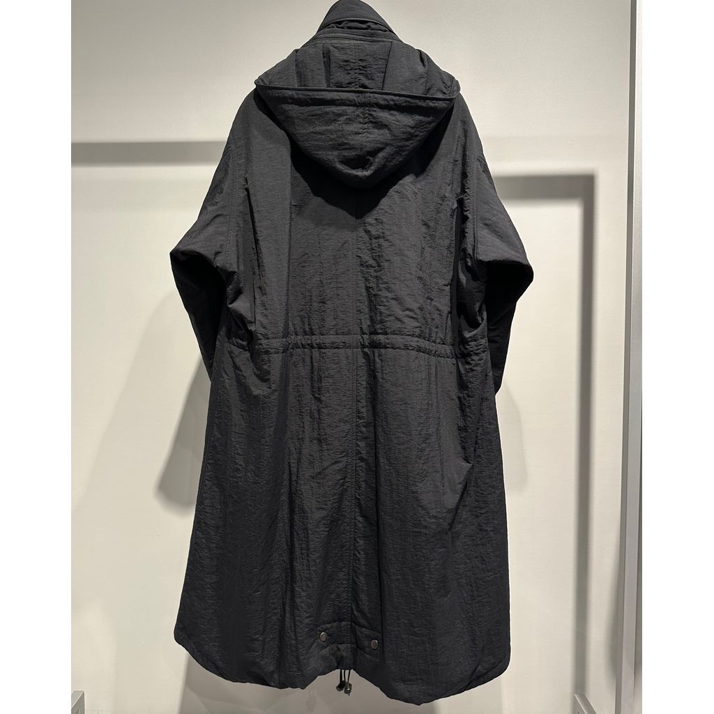 Y's for men NYLON TASLAN MOD COAT WITH THINSULATE