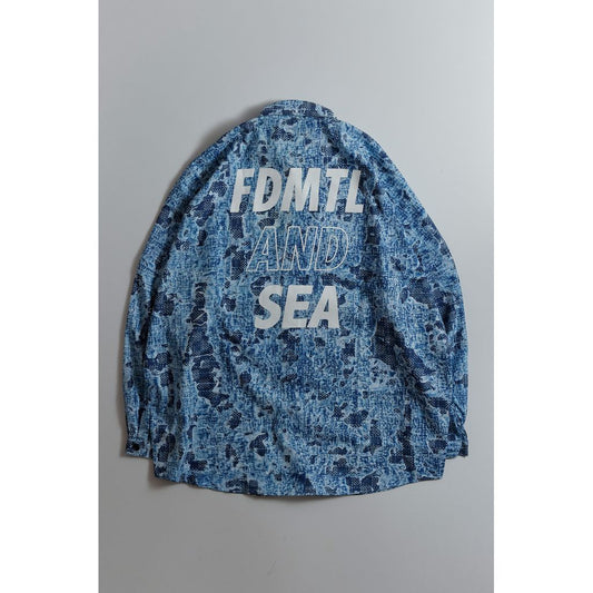 FDMTL X WIND AND SEA Printed Boro SHIRTS