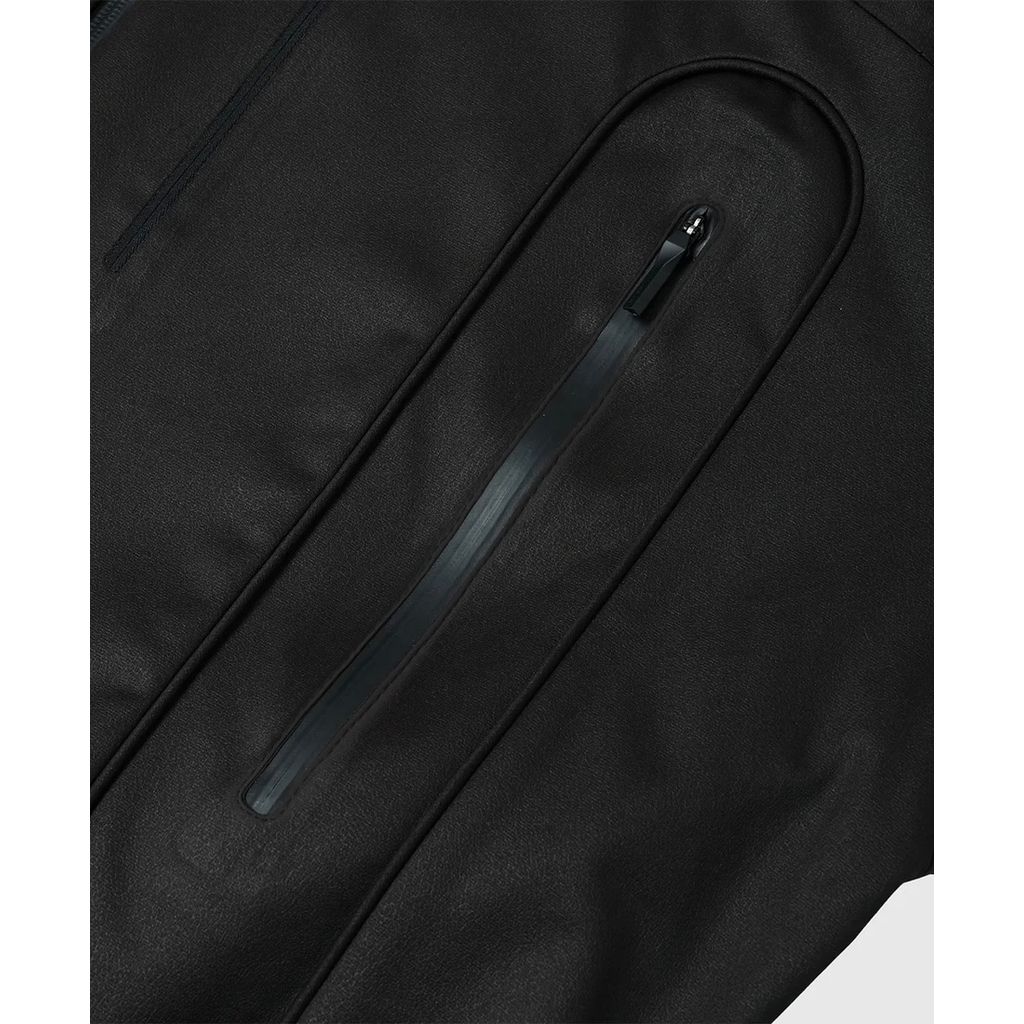 DESCENTE ALLTERRAIN Vegan Leather Hard Shell Jacket