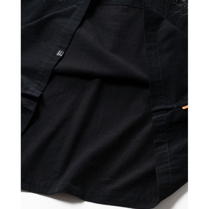 TIGHTBOOTH FLANNEL SKIPPER SHIRT - TIGHTBOOTH x DELUXE