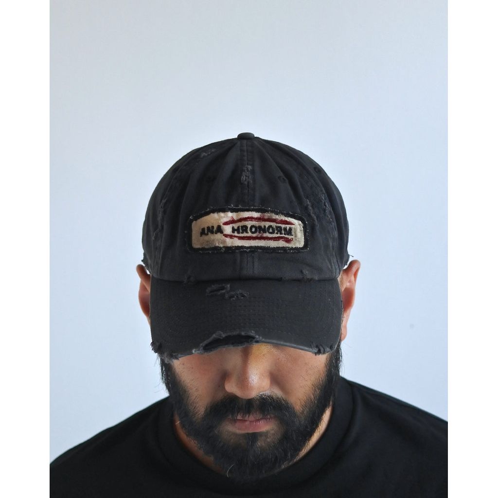 ANACHRONORM DISTRESSED PATCH 6PANEL CAP