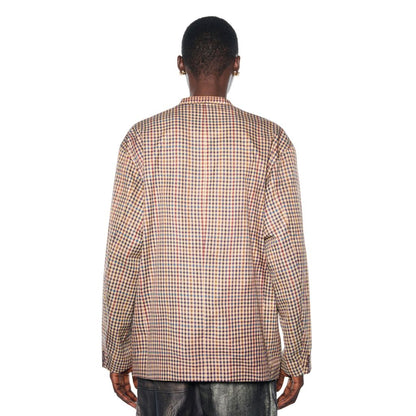 TOLQ Collarless Double Jacket