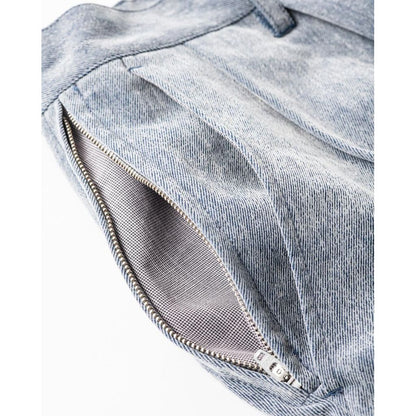 TIGHTBOOTH FLOCKY DENIM BALLOON PANTS