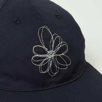 NICK GEAR Hand Stitch Flower Cap