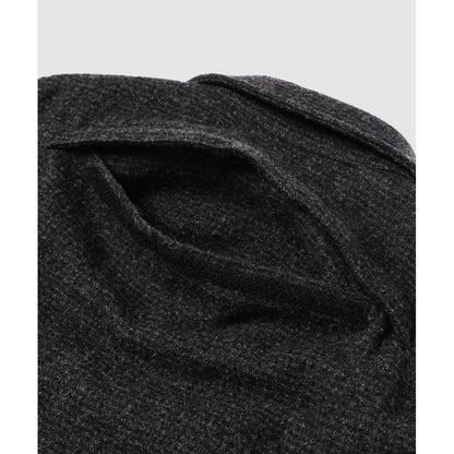 COMME des GARCONS HOMME WOOL 縮絨 × NYLON TWILL COAT（GRAY）