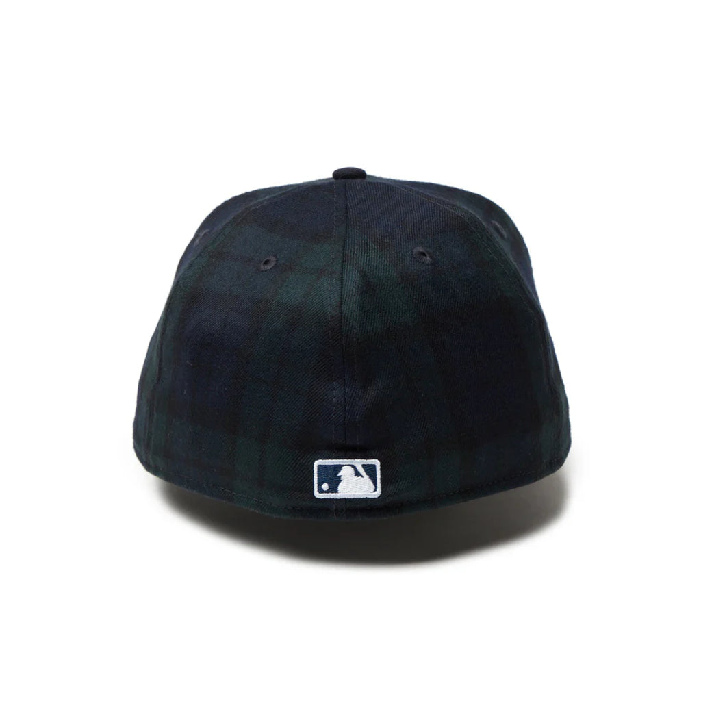 NEW ERA  59FIFTY Powered by GORO NAKATSUGAWA（min-nano）ニューヨーク・ヤンキース ブラックウォッチ ネイビーバイザー