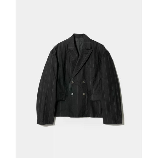 beautiful people cotton stripesuiting reversible jacket
