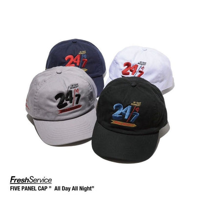 FreshService FIVE PANEL CAP "All Day All Night"