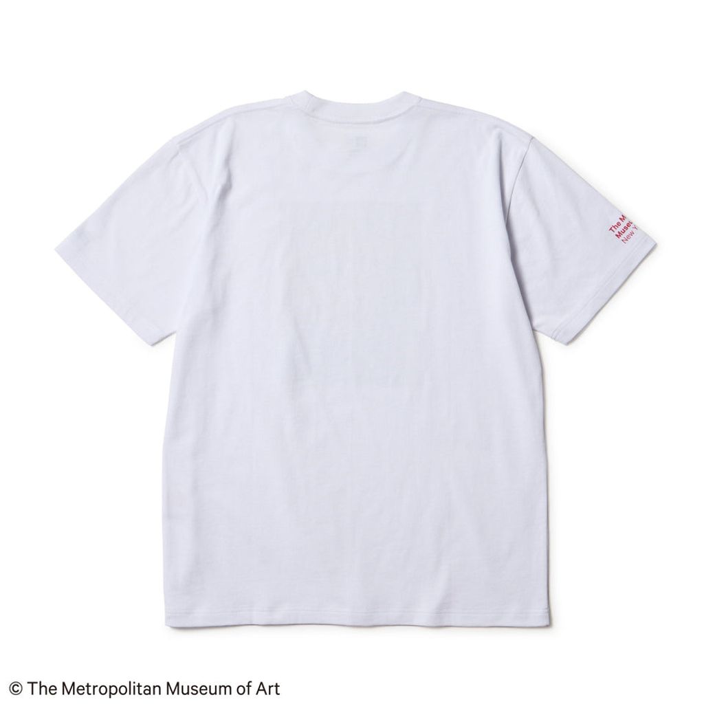 NEW ERA  半袖 コットン Tシャツ The Met フィンセント・ファン・ゴッホ ホワイト レギュラーフィット