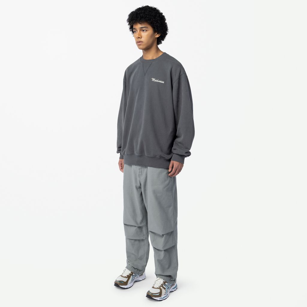 MADNESS VERSATILE FADED CREW SWEATER
