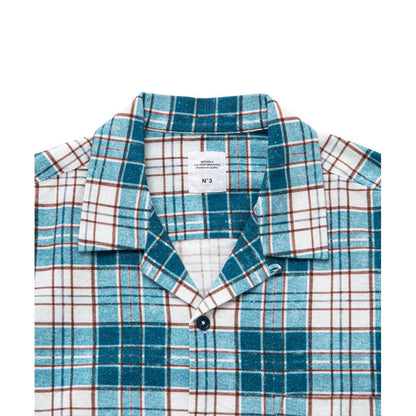 BEDWIN & THE HEARTBREAKERS L/S ORG PRINTED NEL SHIRT "RICK"