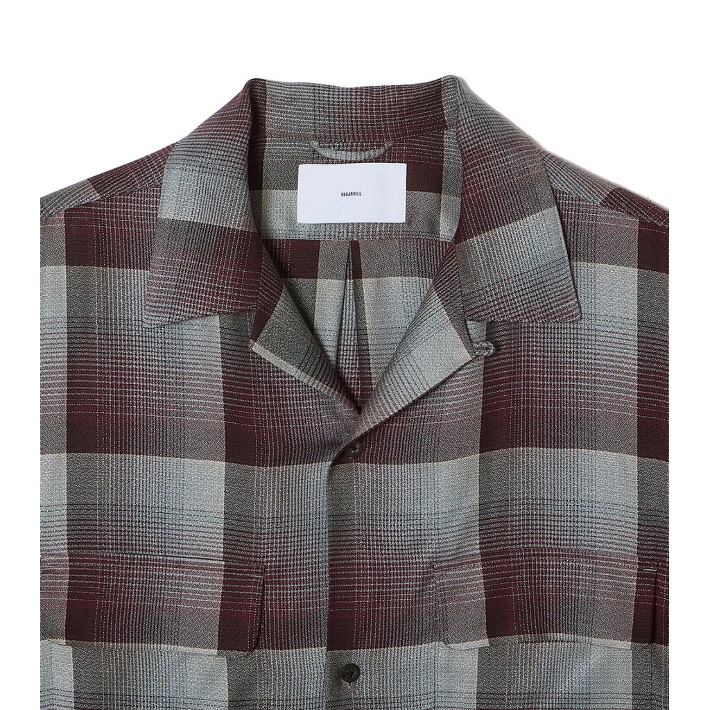 SUGARHILL OMBRE OPEN COLLAR SHIRT