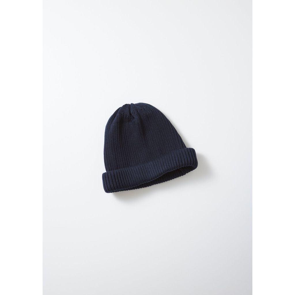 ROTOTO COTTON ROLL UP BEANIE