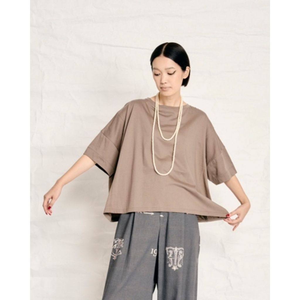 THOMAS MAGPIE 30/1 Cotton Plain T-shirt