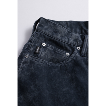 FDMTL FA26PN54R  FLOCK LEATHER HAKAMA PANTS RINSE