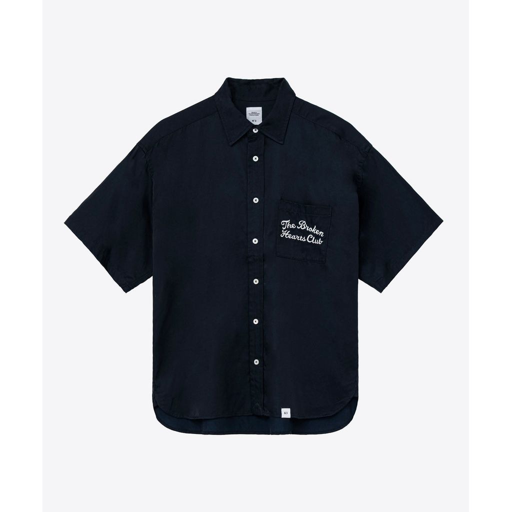 BEDWIN & THE HEARTBREAKERS S/S EMBROIDERED SHIRT "BLUNT"