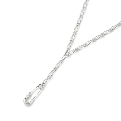 GARNI Safety Pin Necklace