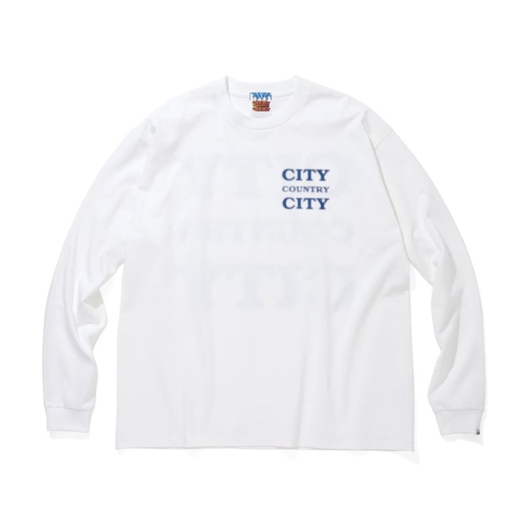 CITY COUNTRY CITY COTTON L/S T-SHIRT_CITY COUNTRY CITY