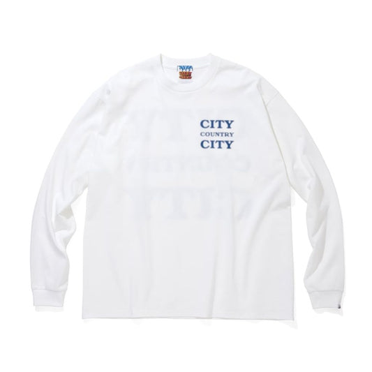 CITY COUNTRY CITY COTTON L/S T-SHIRT_CITY COUNTRY CITY