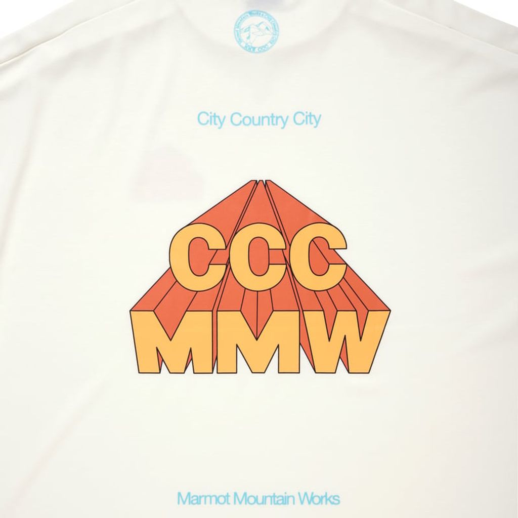 CITY COUNTRY CITY x Marmot FEEL UP T-SHIRT_CCCMMW