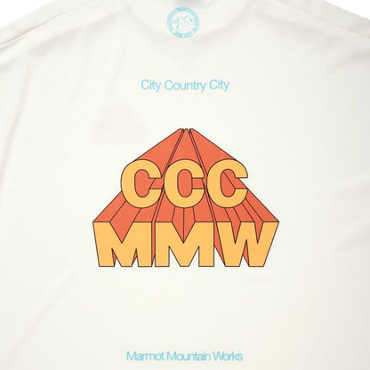 CITY COUNTRY CITY x Marmot FEEL UP T-SHIRT_CCCMMW