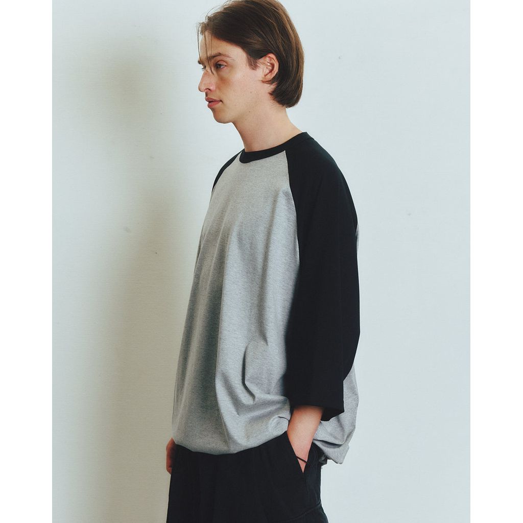 is-ness BALLOON RAGLAN SLEEVE T-SHIRT