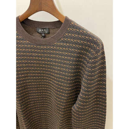 A.P.C  WOOL CREW NECK KNIT