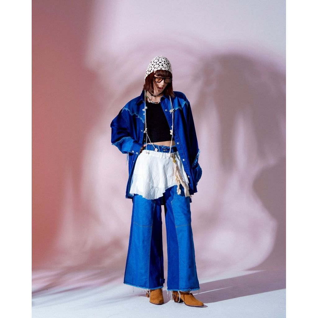 AMBERGLEAM デニムウエスタンジャケット