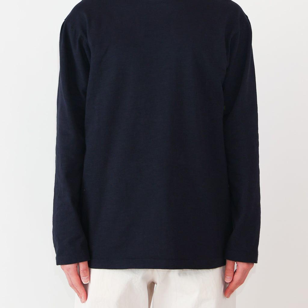 YAECA T Slub Yarn Long-Sleeve T-shirt