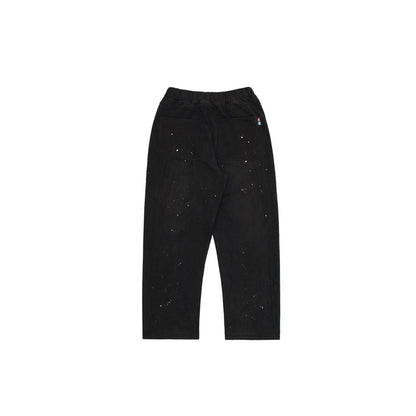 VANDY THE PINK Washed Paint Splatter Sweatpants