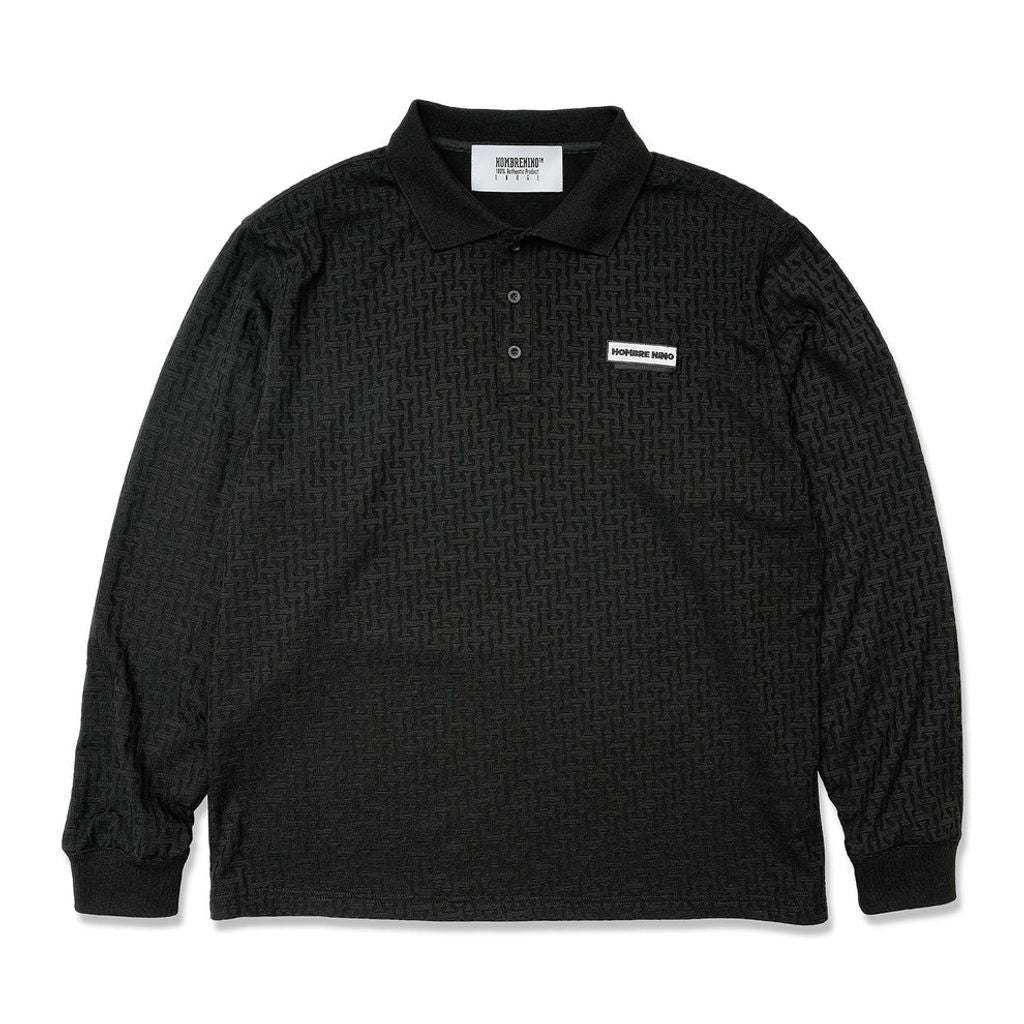 HOMBRENINO JACQUARD L/S POLO